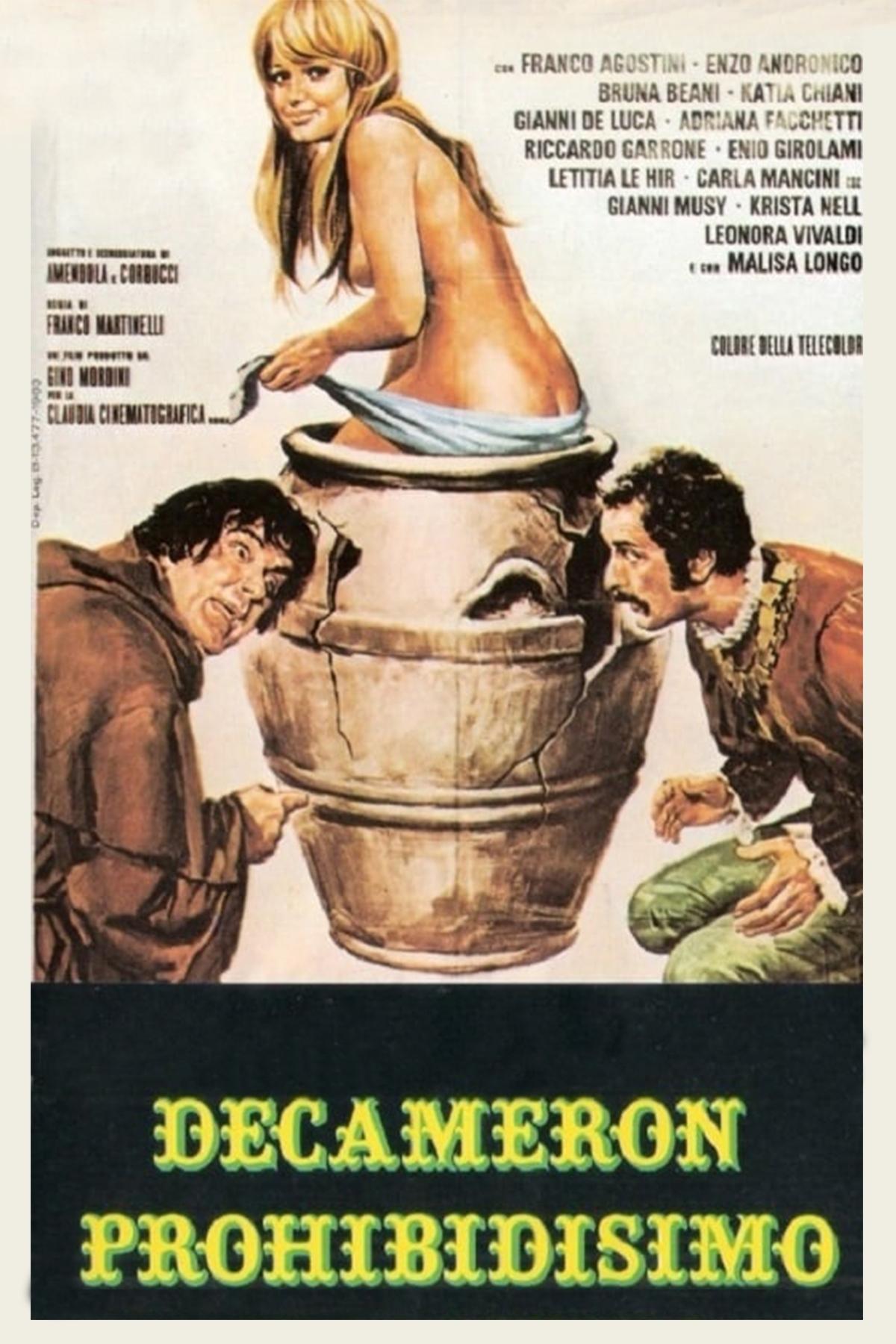 Locandina di Decameron proibitissimo (Boccaccio mio statte zitto)