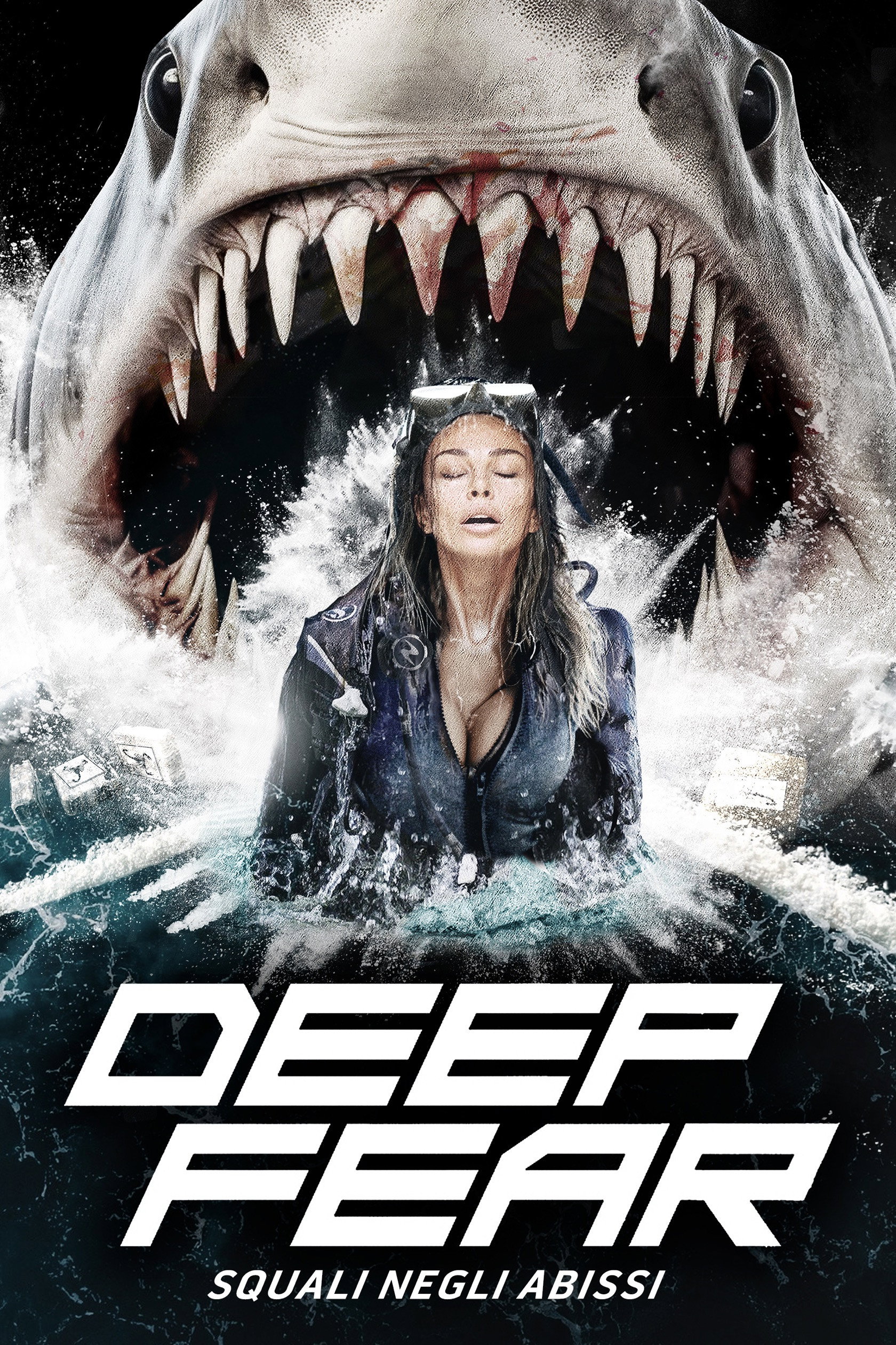 Locandina di Deep Fear - Squali negli abissi