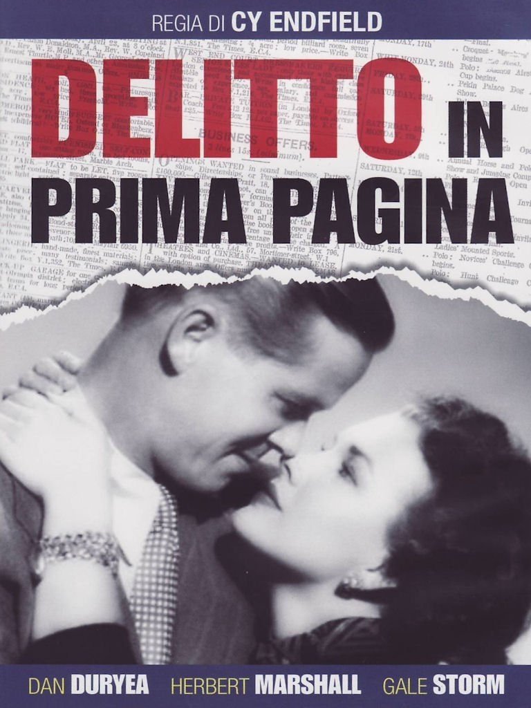 Locandina di Delitto in prima pagina