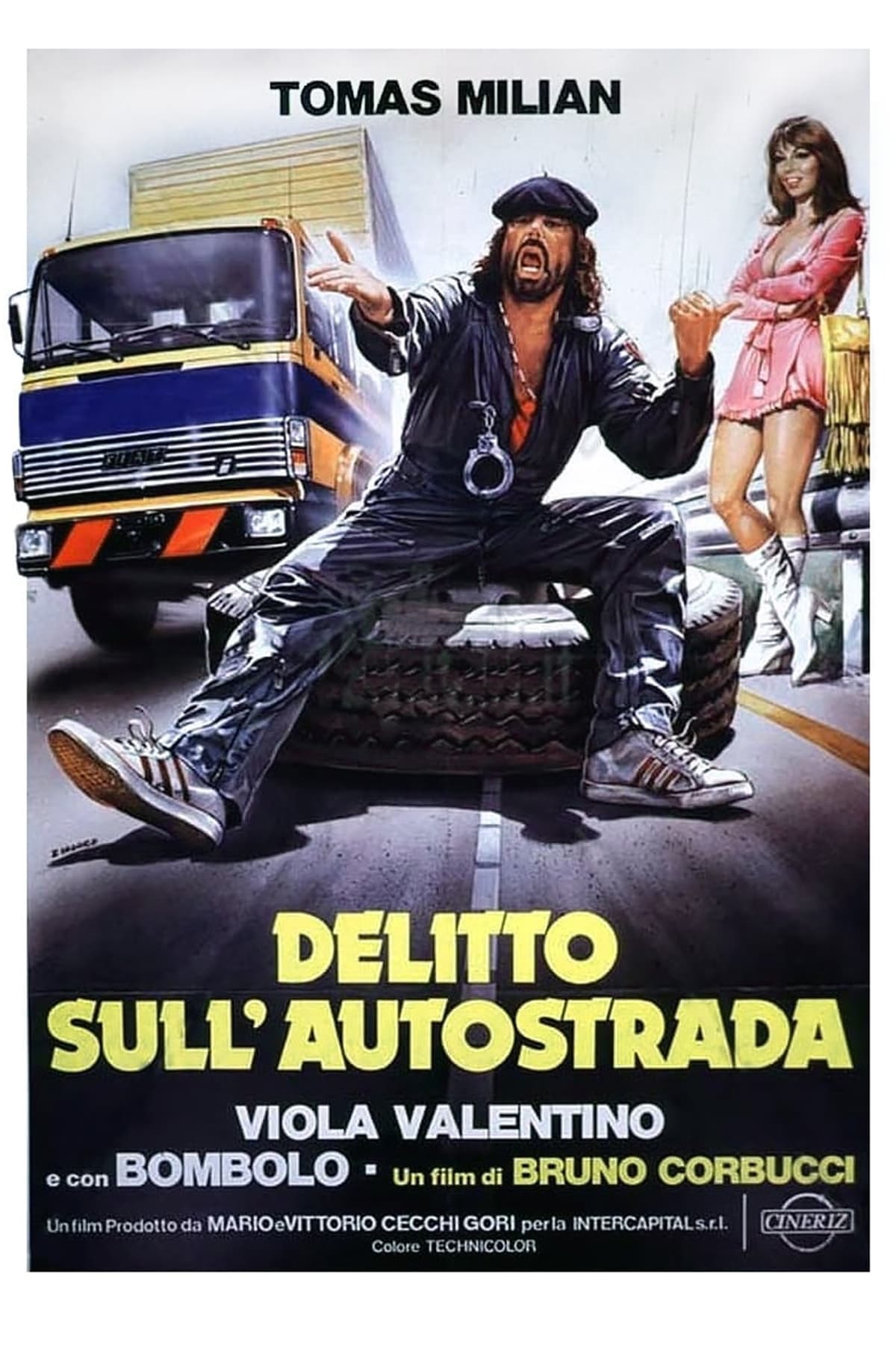 Locandina di Delitto sull'autostrada