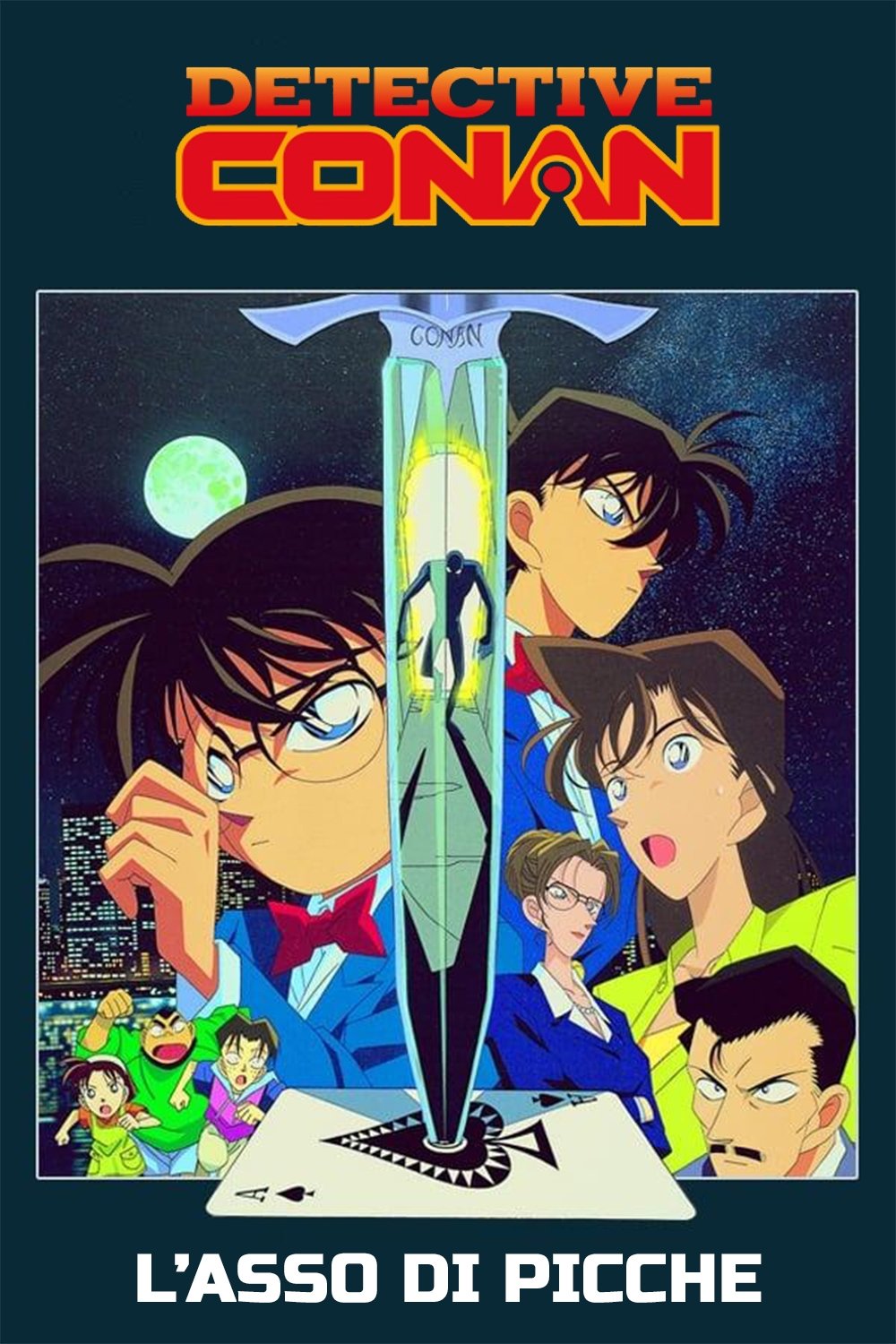 Locandina di Detective Conan - L'asso di picche