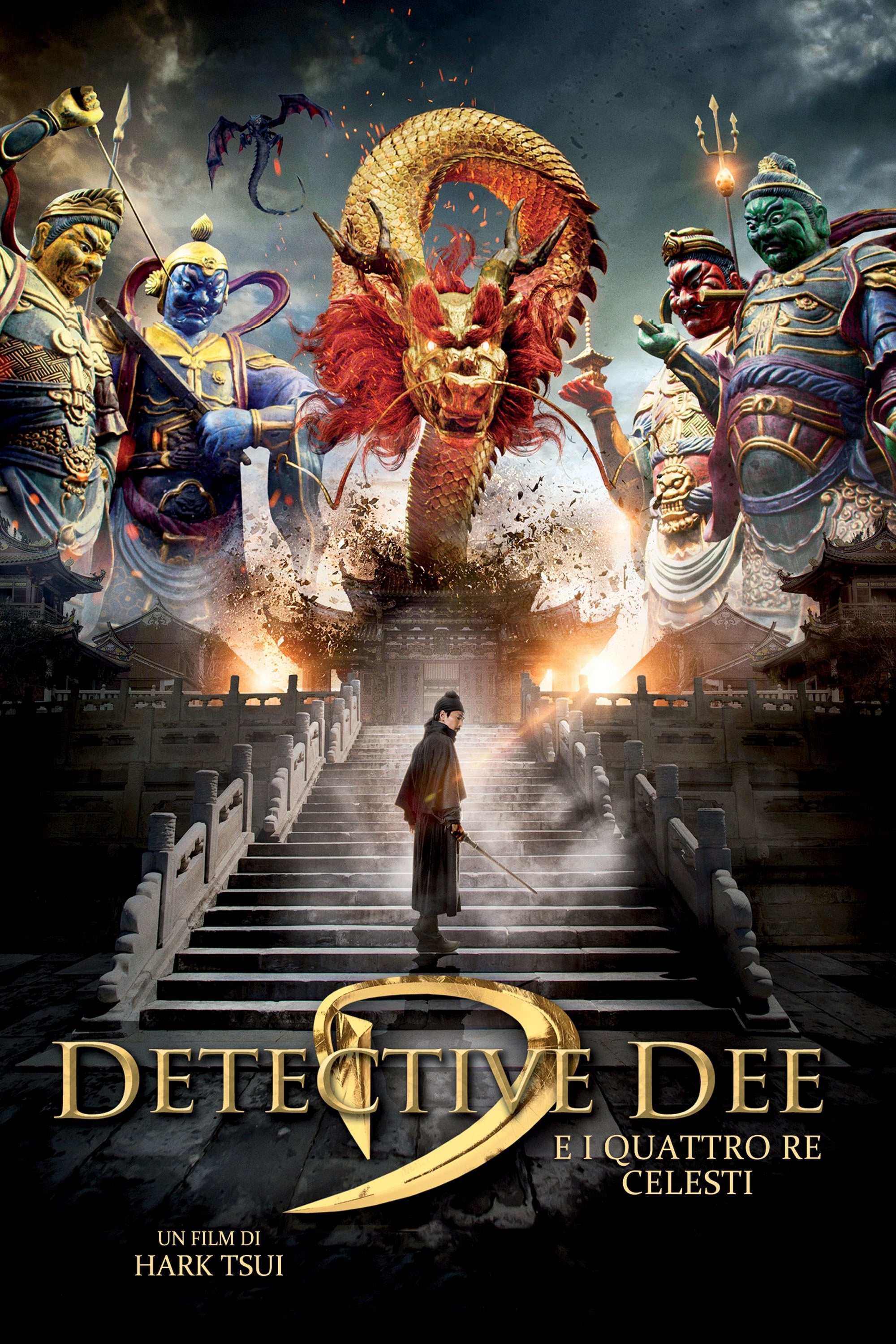 Locandina di Detective Dee e i quattro Re celesti