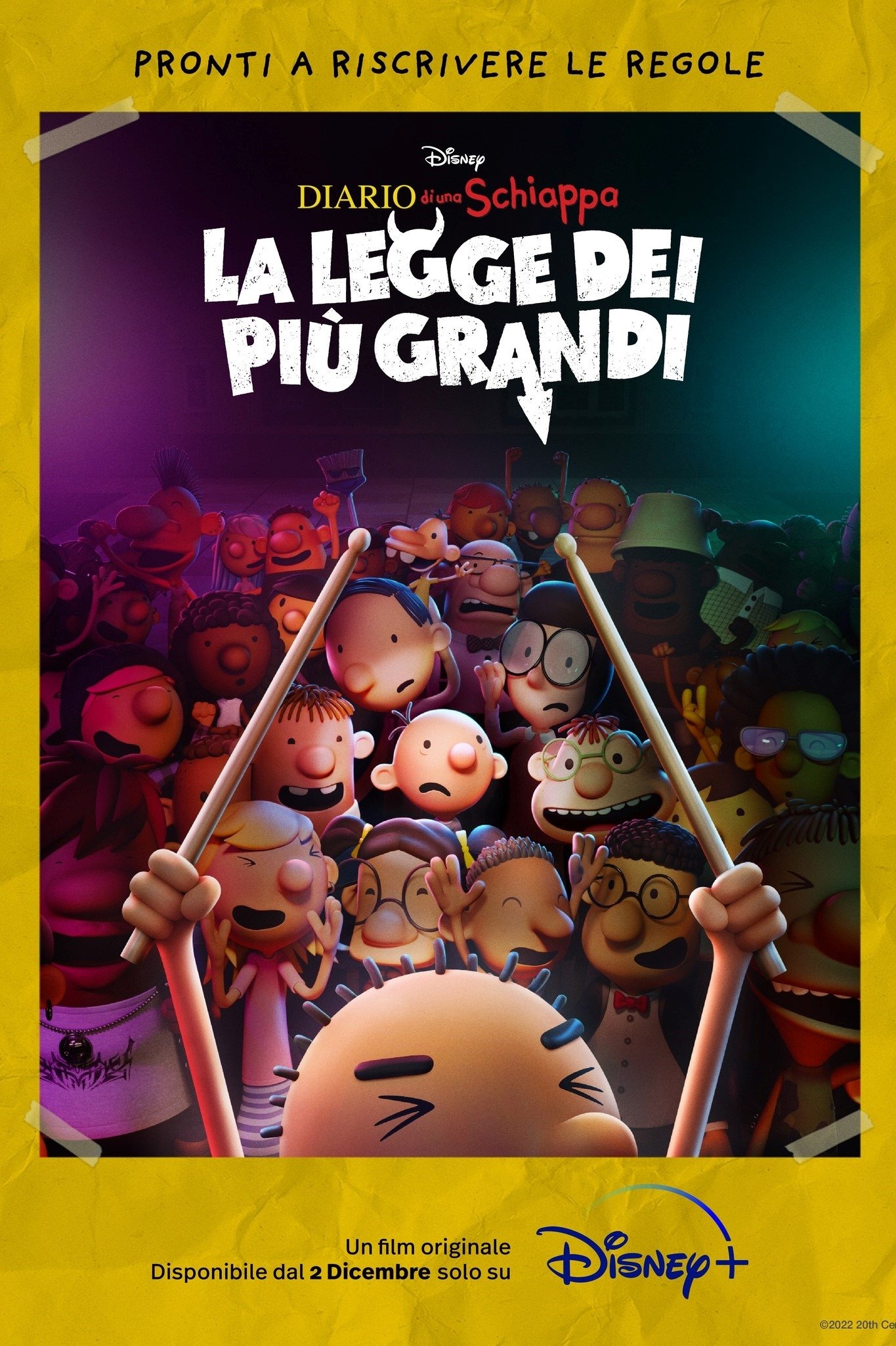 Locandina di Diario di una schiappa - La legge dei più grandi