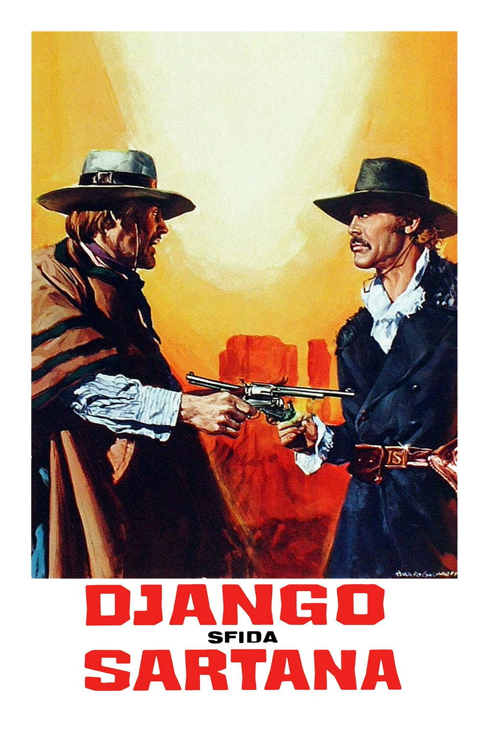 Locandina di Django sfida Sartana