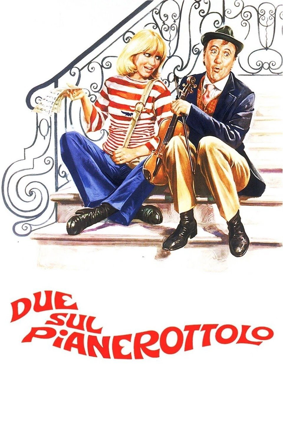 Locandina di Due sul pianerottolo