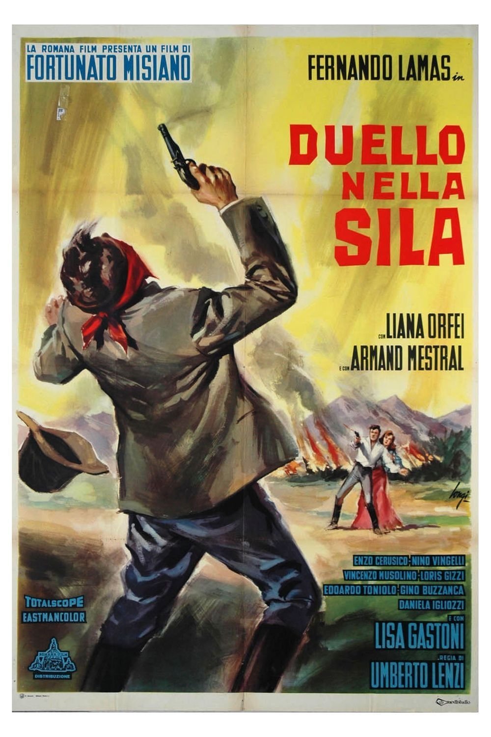 Locandina di Duello nella sila