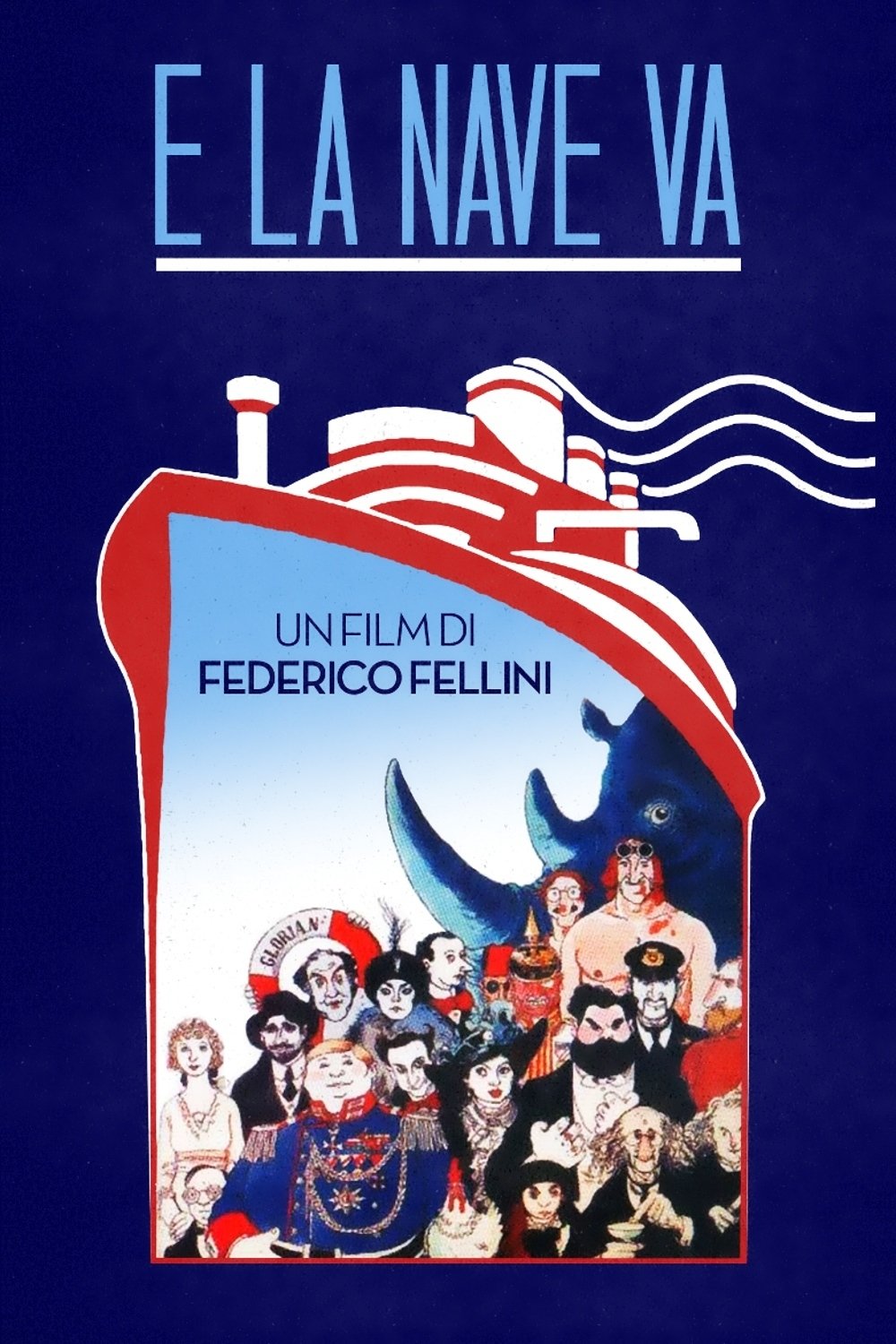 Locandina di E la nave va