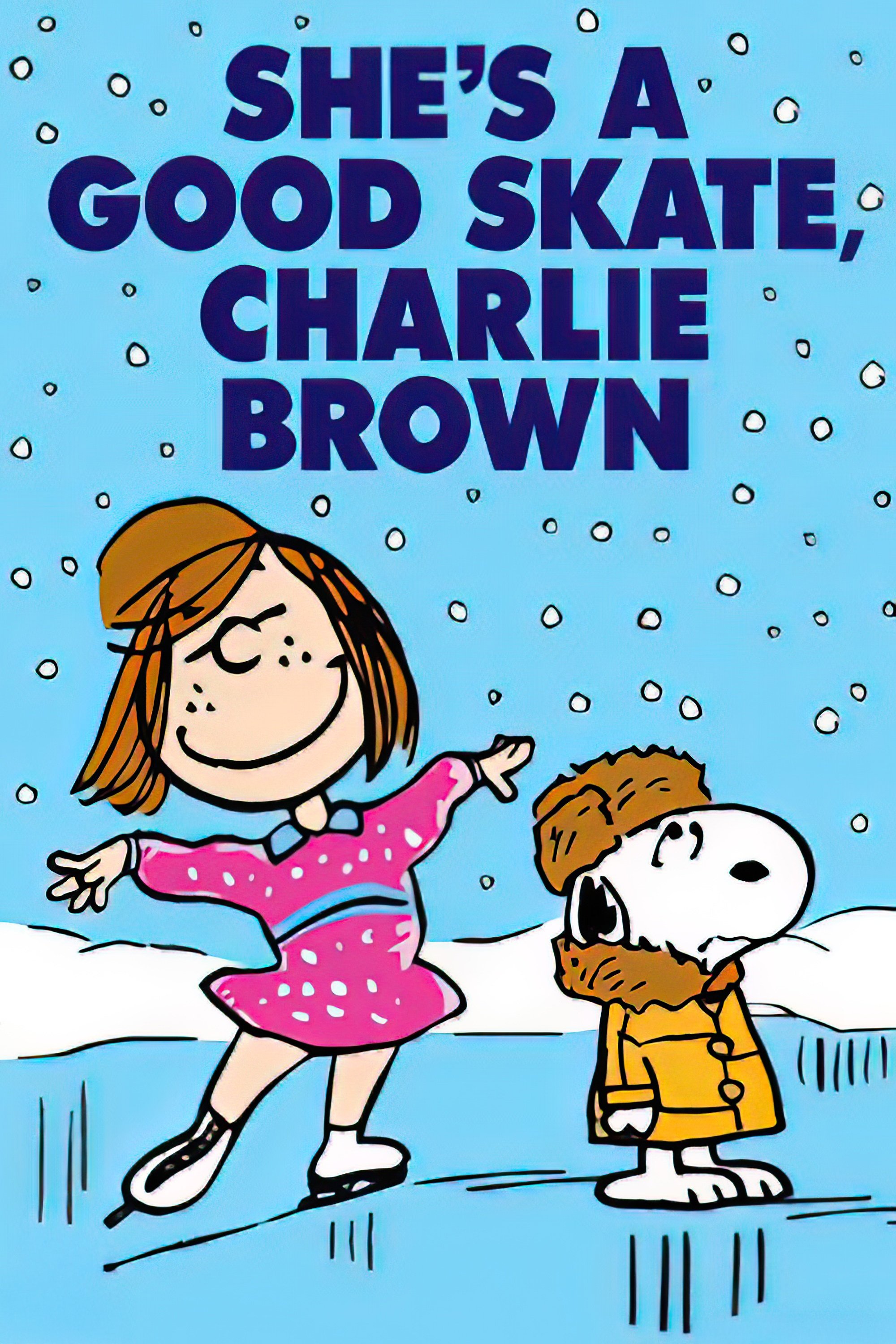 Locandina di È una grande pattinatrice, Charlie Brown