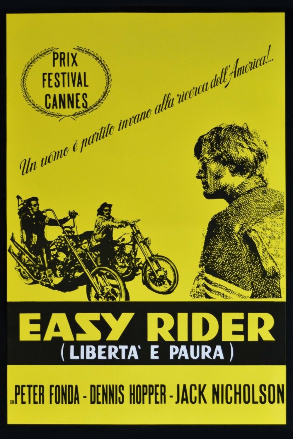 Locandina di Easy Rider - Libertà e paura