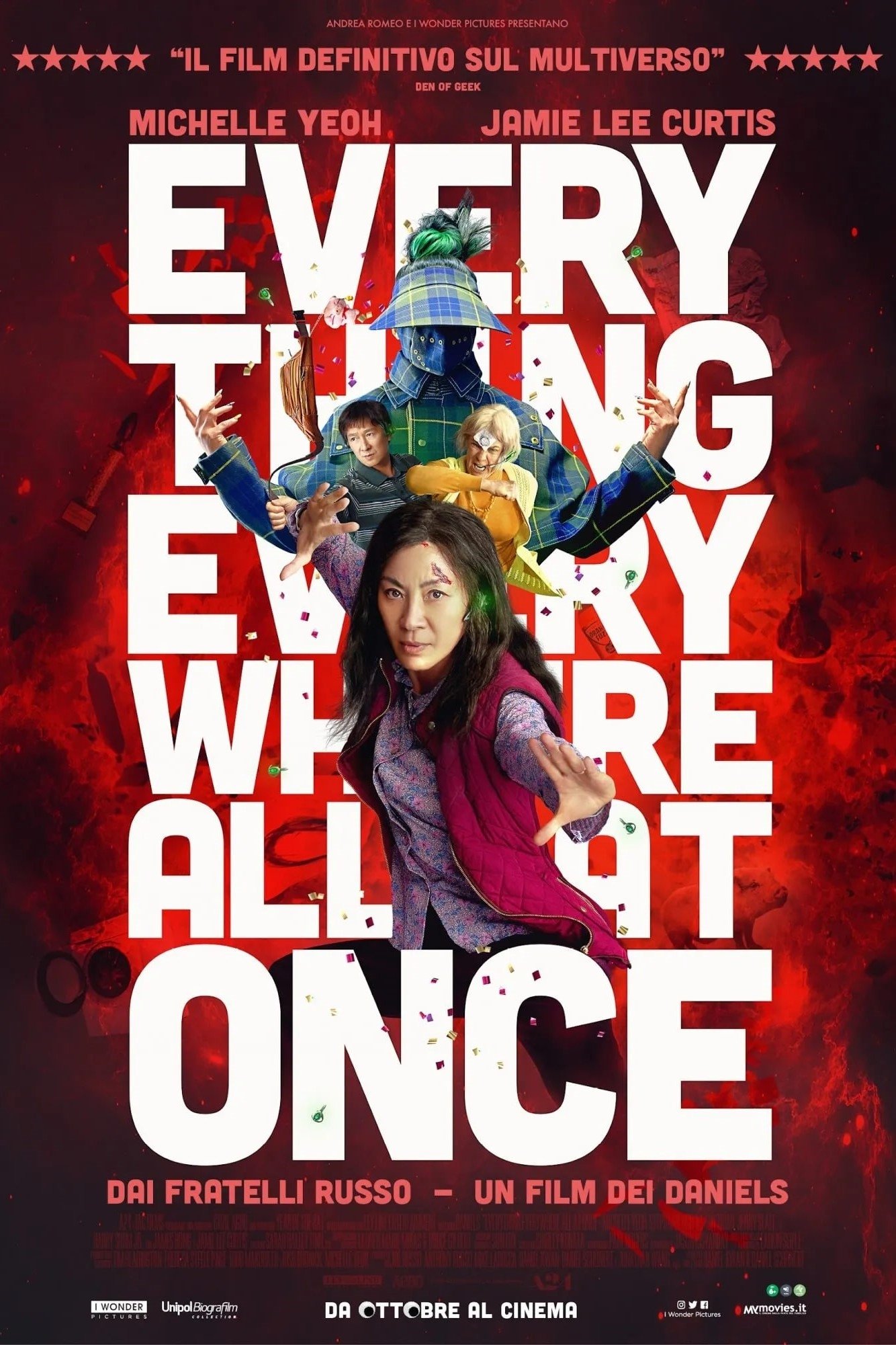 Locandina di Everything Everywhere All at Once - La vita, il multiverso e tutto quanto