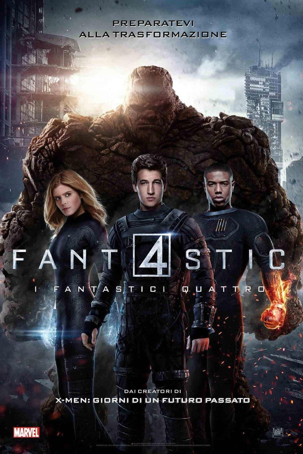 Locandina di Fantastic 4 - I fantastici quattro