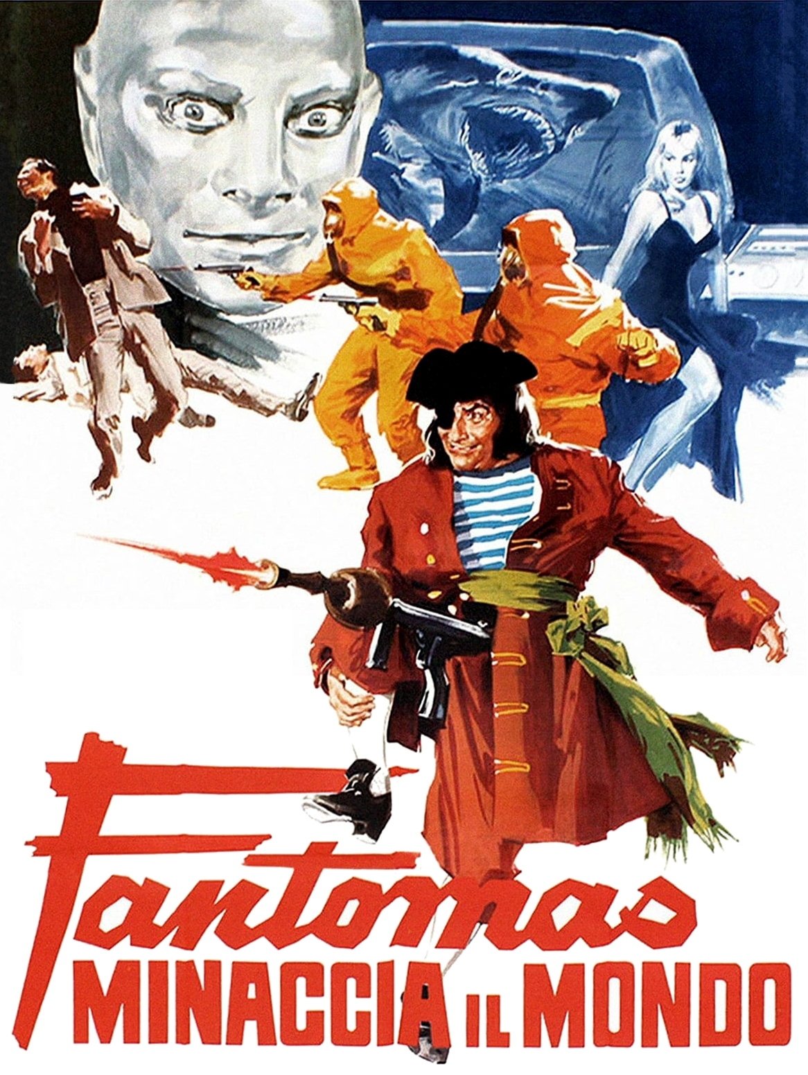 Locandina di Fantomas minaccia il mondo