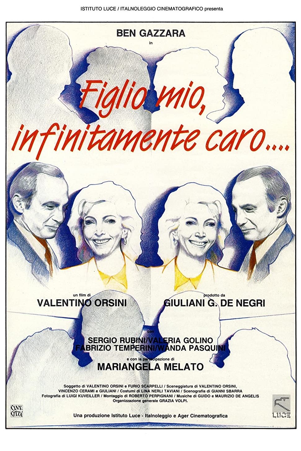 Locandina di Figlio mio, infinitamente caro...
