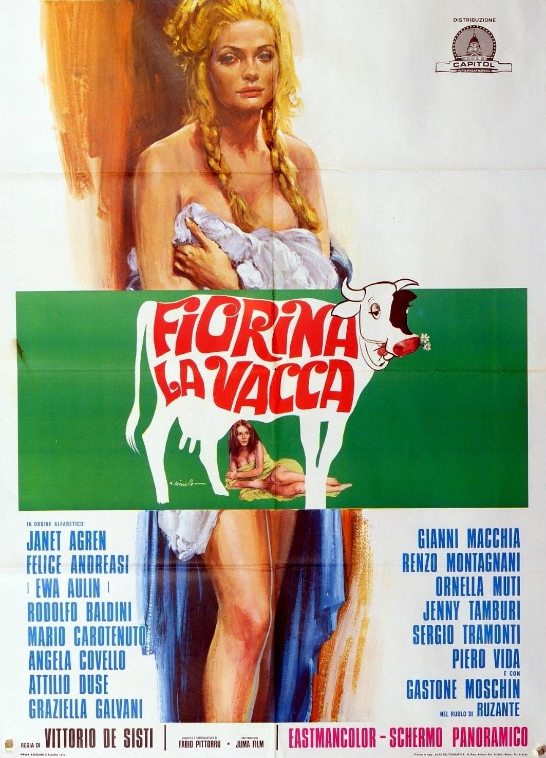 Locandina di Fiorina la vacca