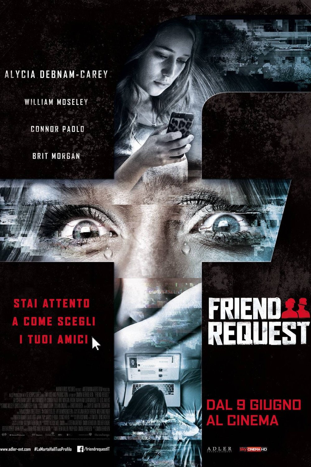 Locandina di Friend Request - La morte ha il tuo profilo