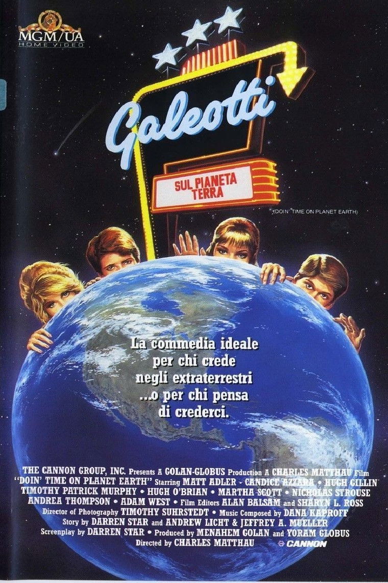 Locandina di Galeotti sul pianeta Terra