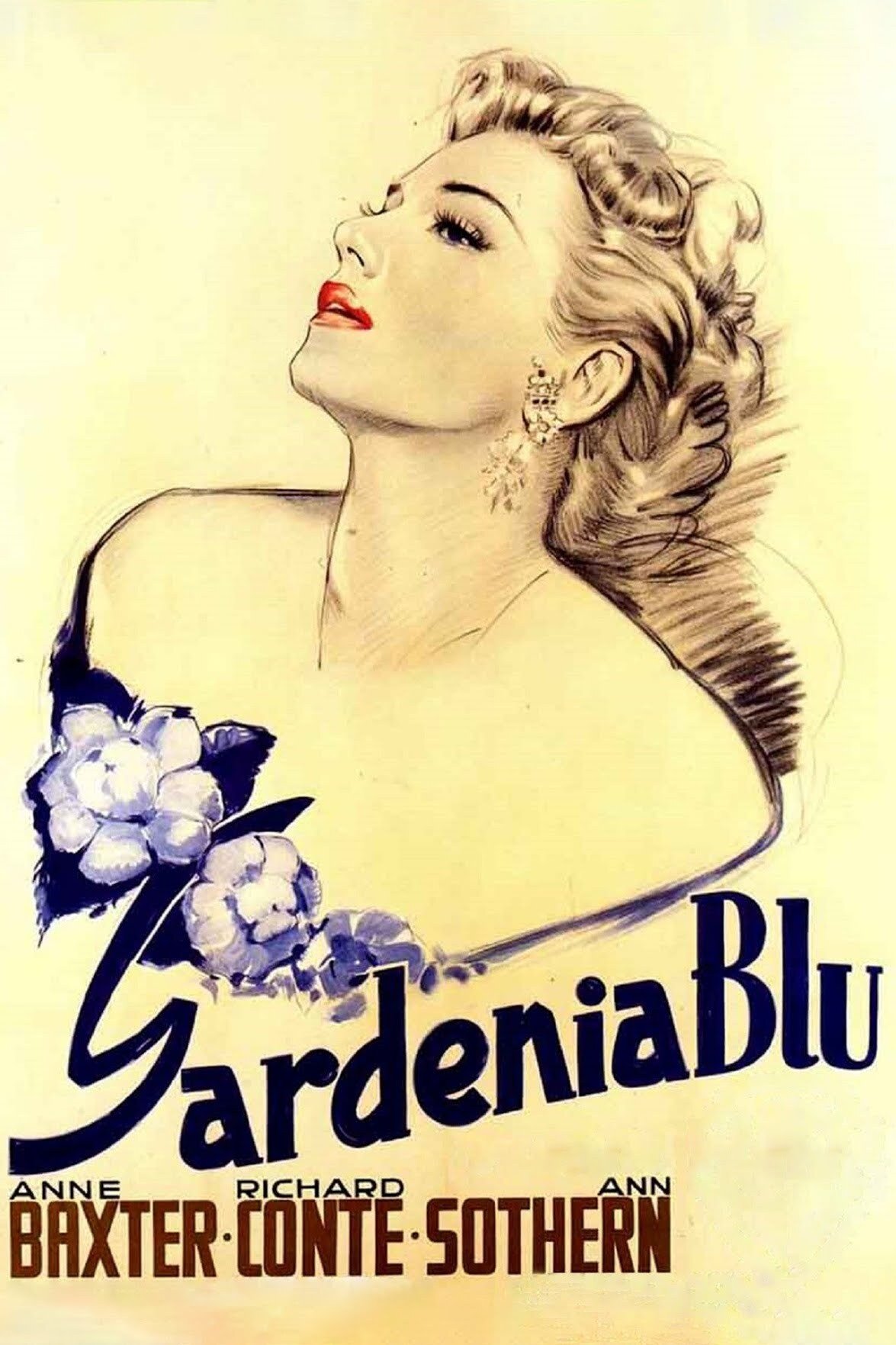 Locandina di Gardenia blu