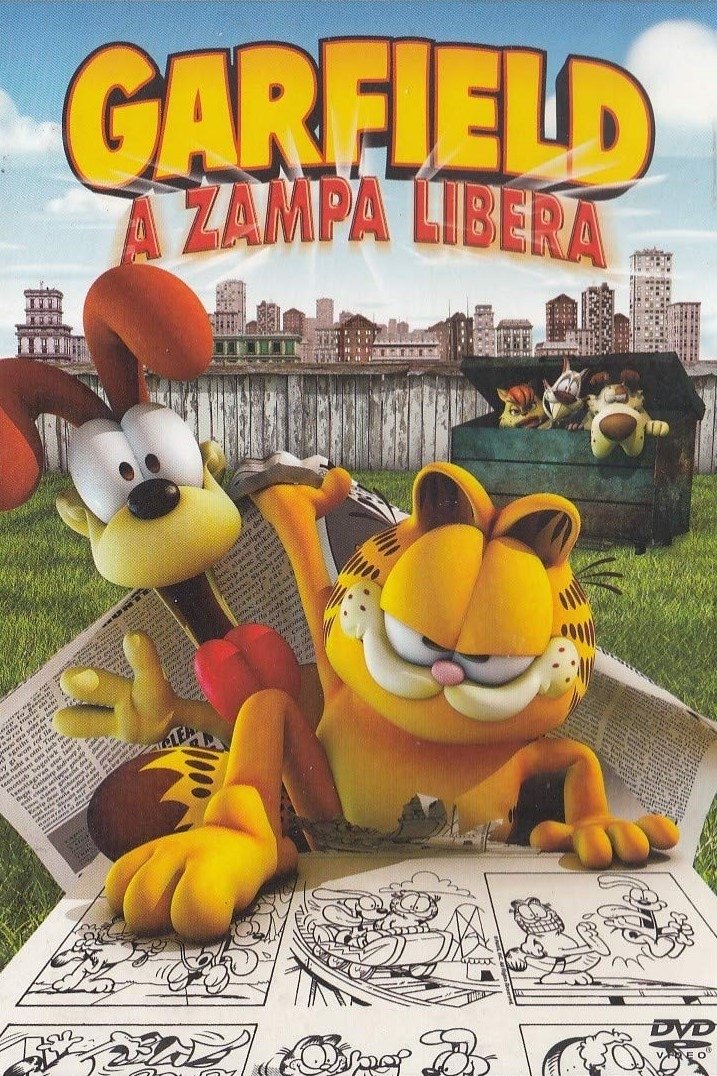 Locandina di Garfield a zampa libera