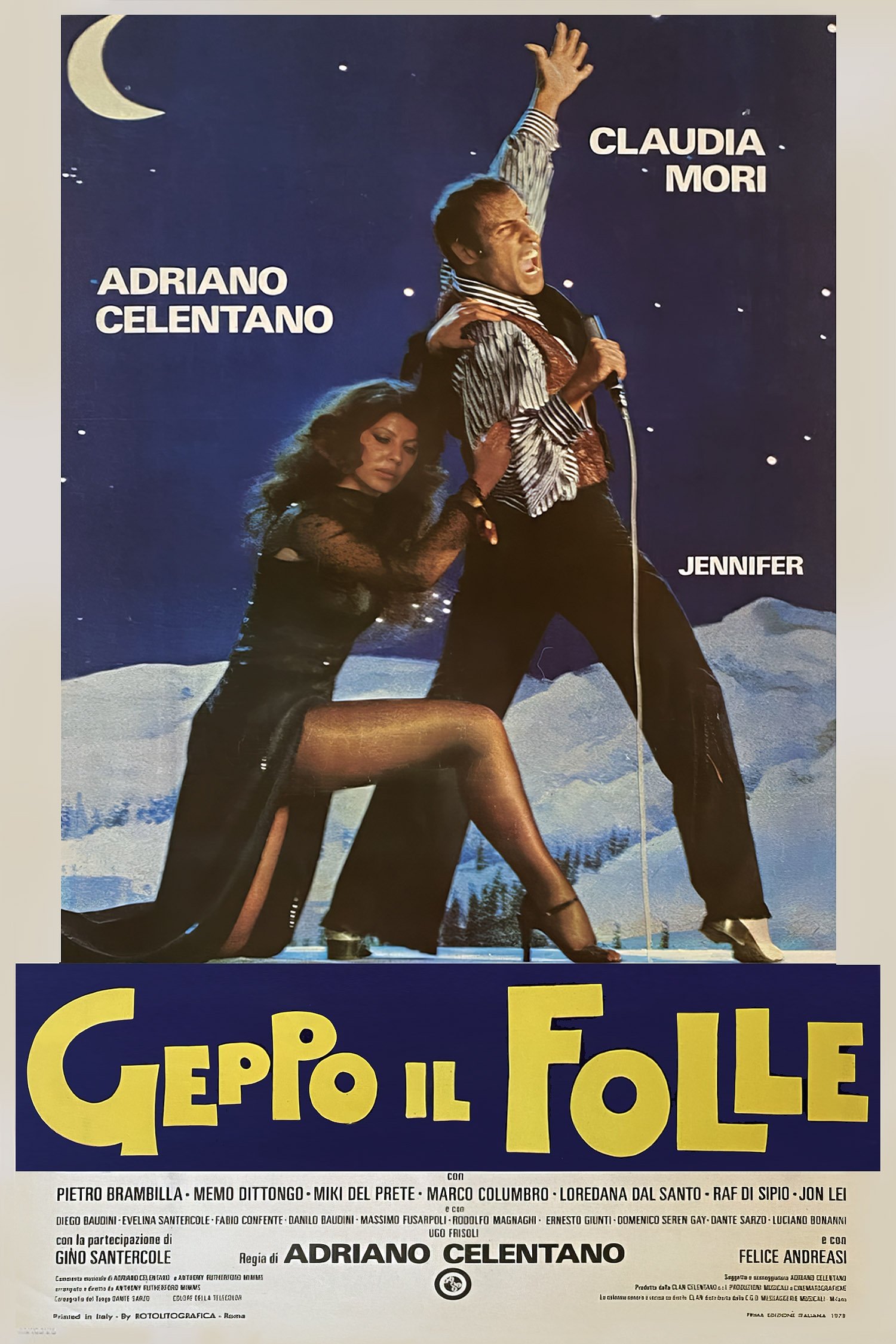 Locandina di Geppo il folle