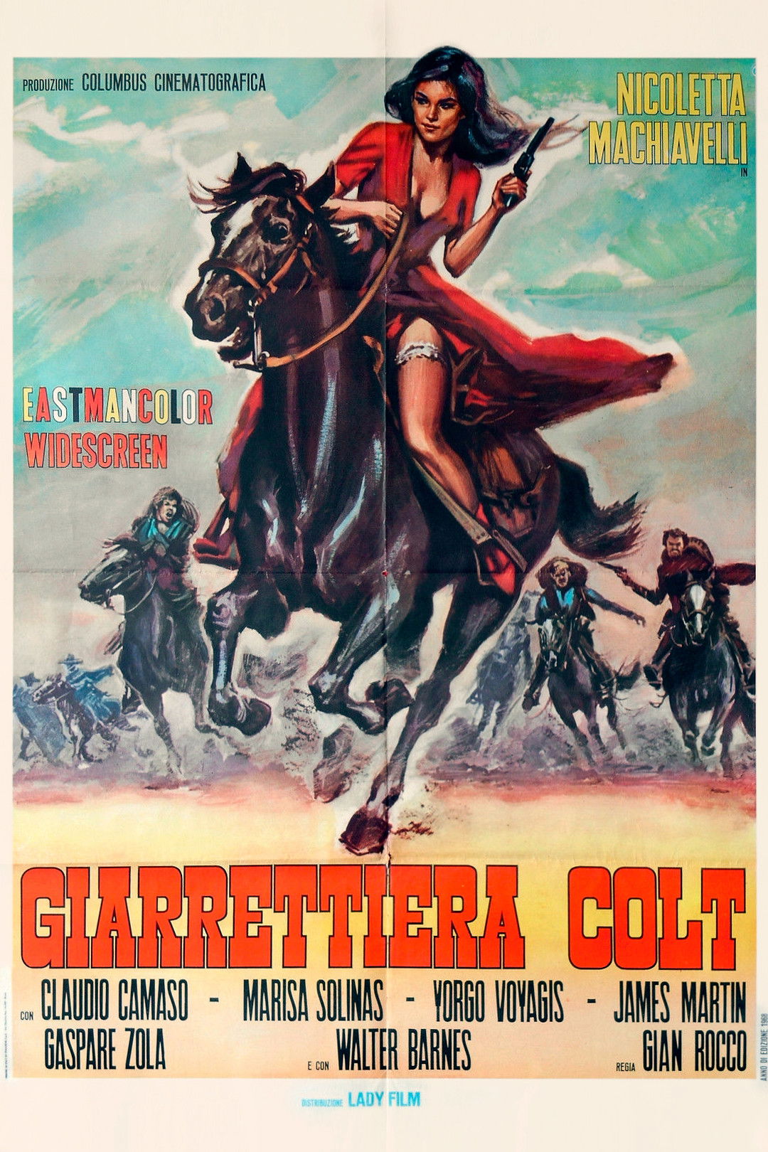 Locandina di Giarrettiera Colt