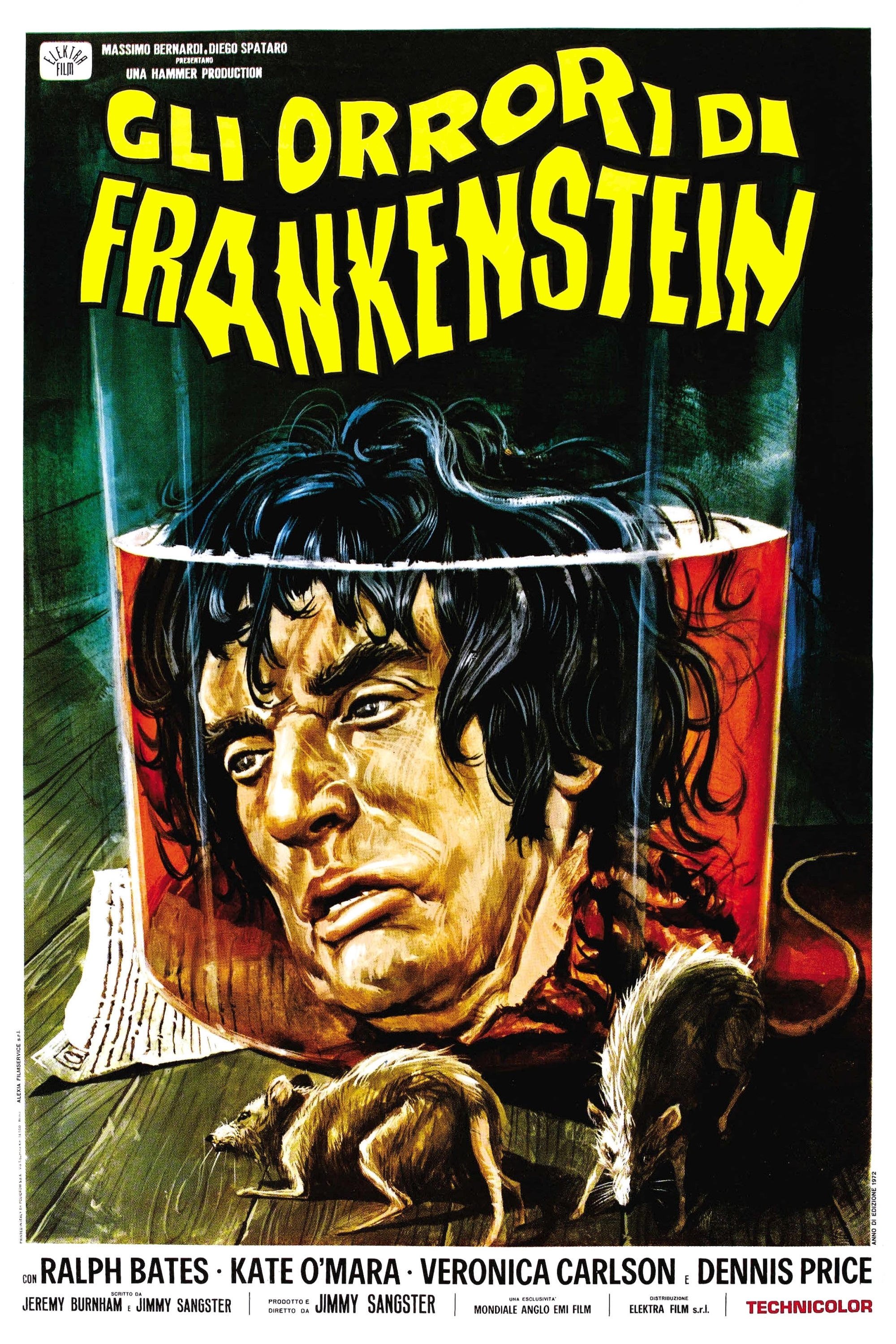 Locandina di Gli orrori di Frankenstein