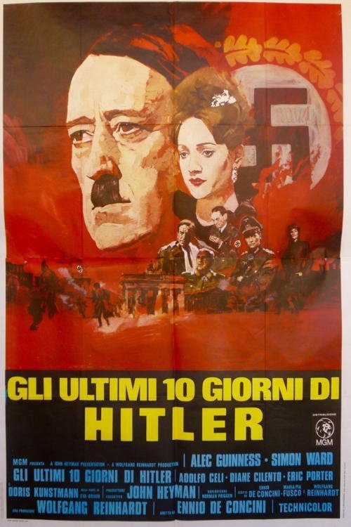 Locandina di Gli ultimi 10 giorni di Hitler