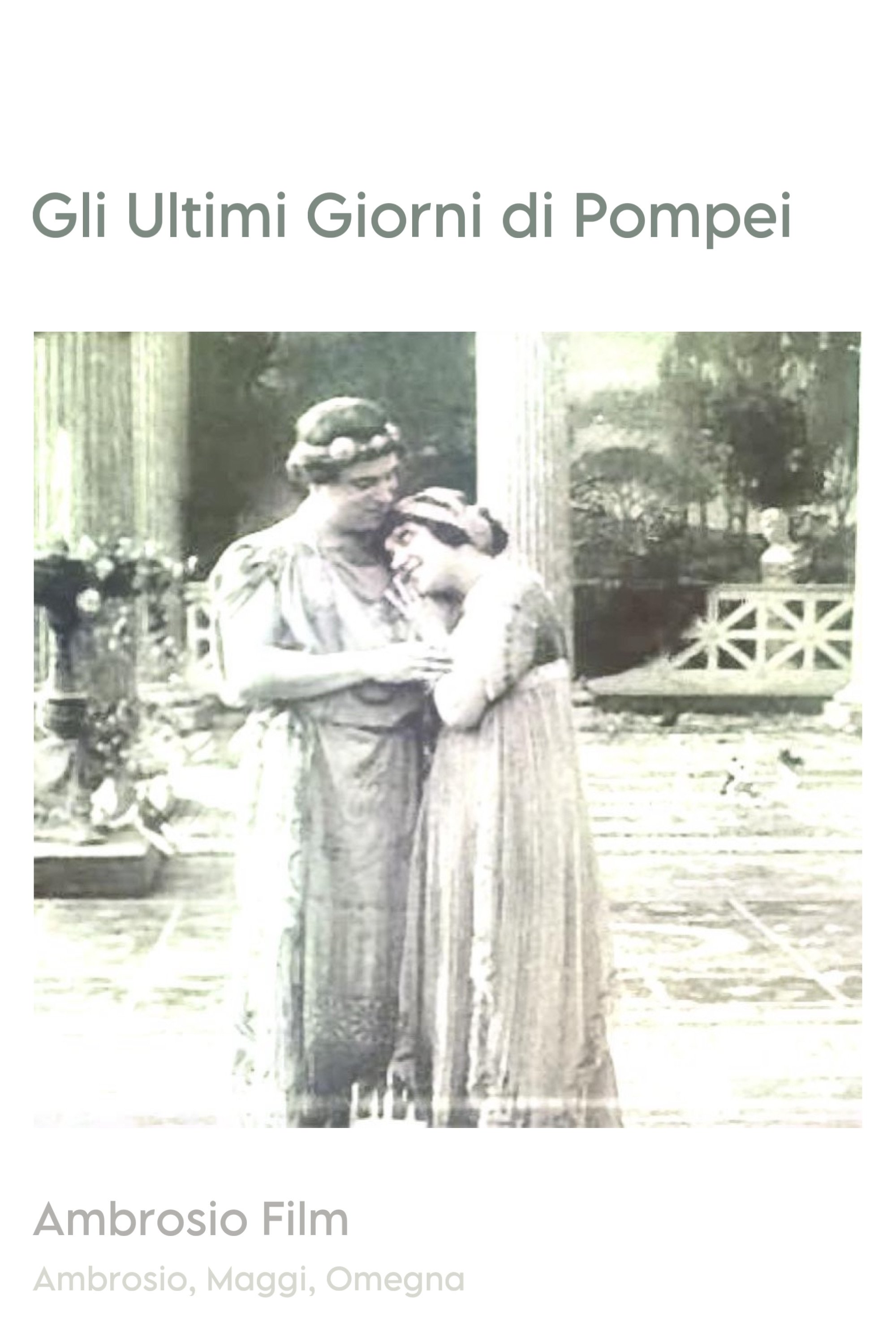 Locandina di Gli ultimi giorni di Pompei