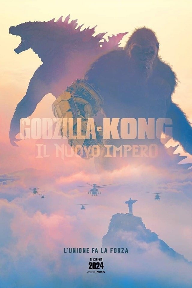 Locandina di Godzilla e Kong - Il nuovo impero