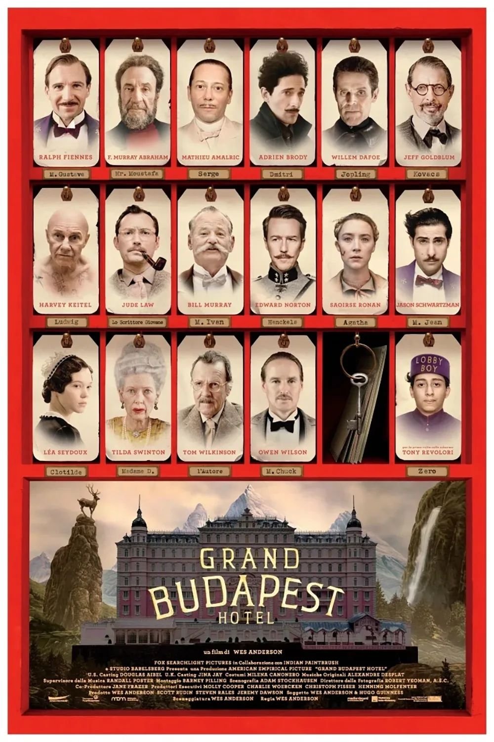 Locandina di Grand Budapest Hotel