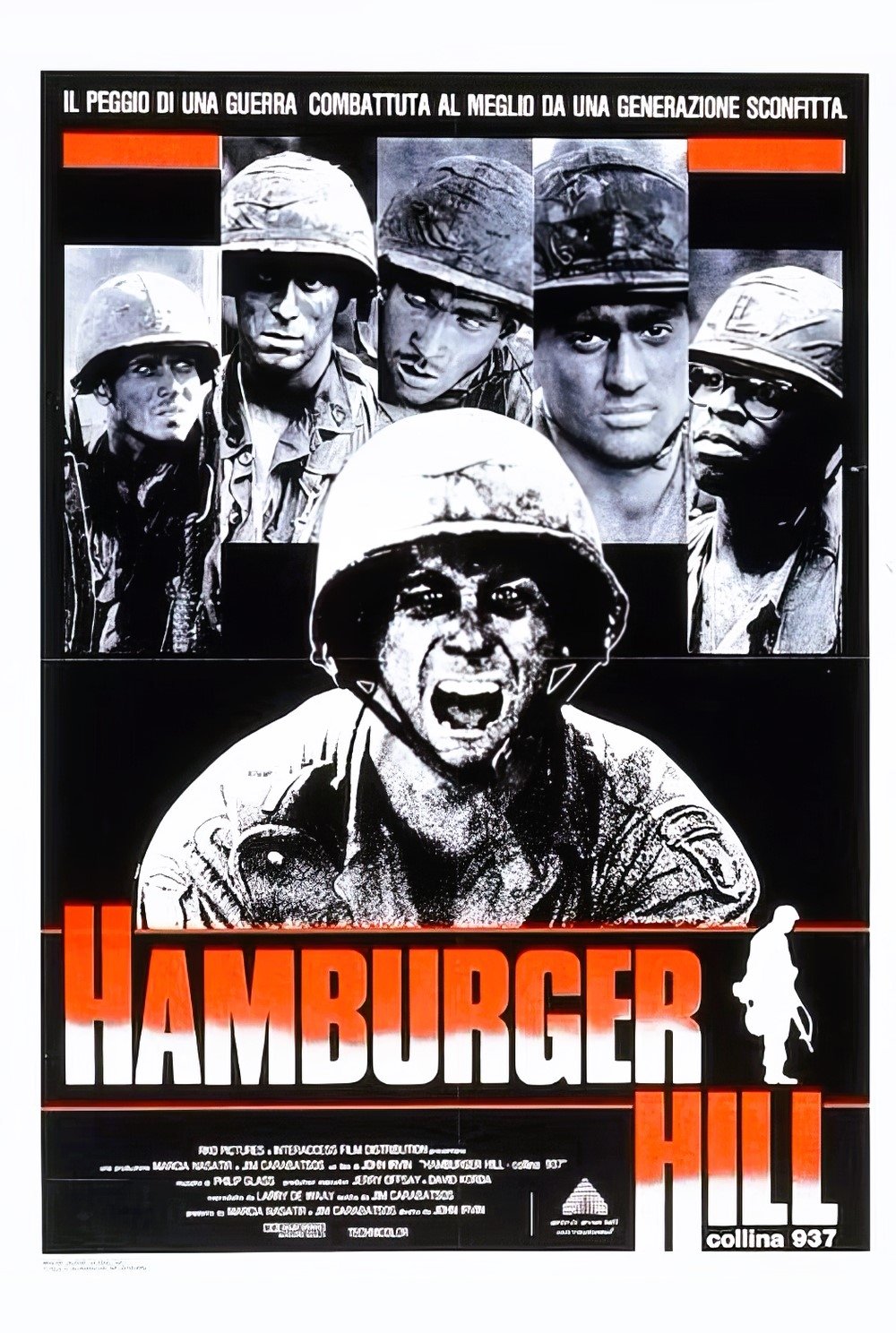 Locandina di Hamburger Hill - Collina 937