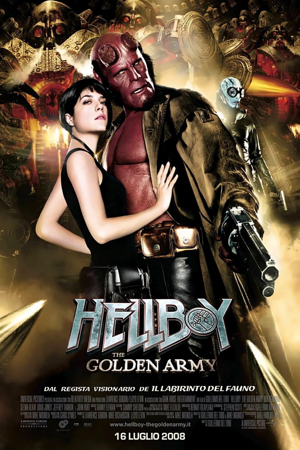Locandina di Hellboy - The Golden Army