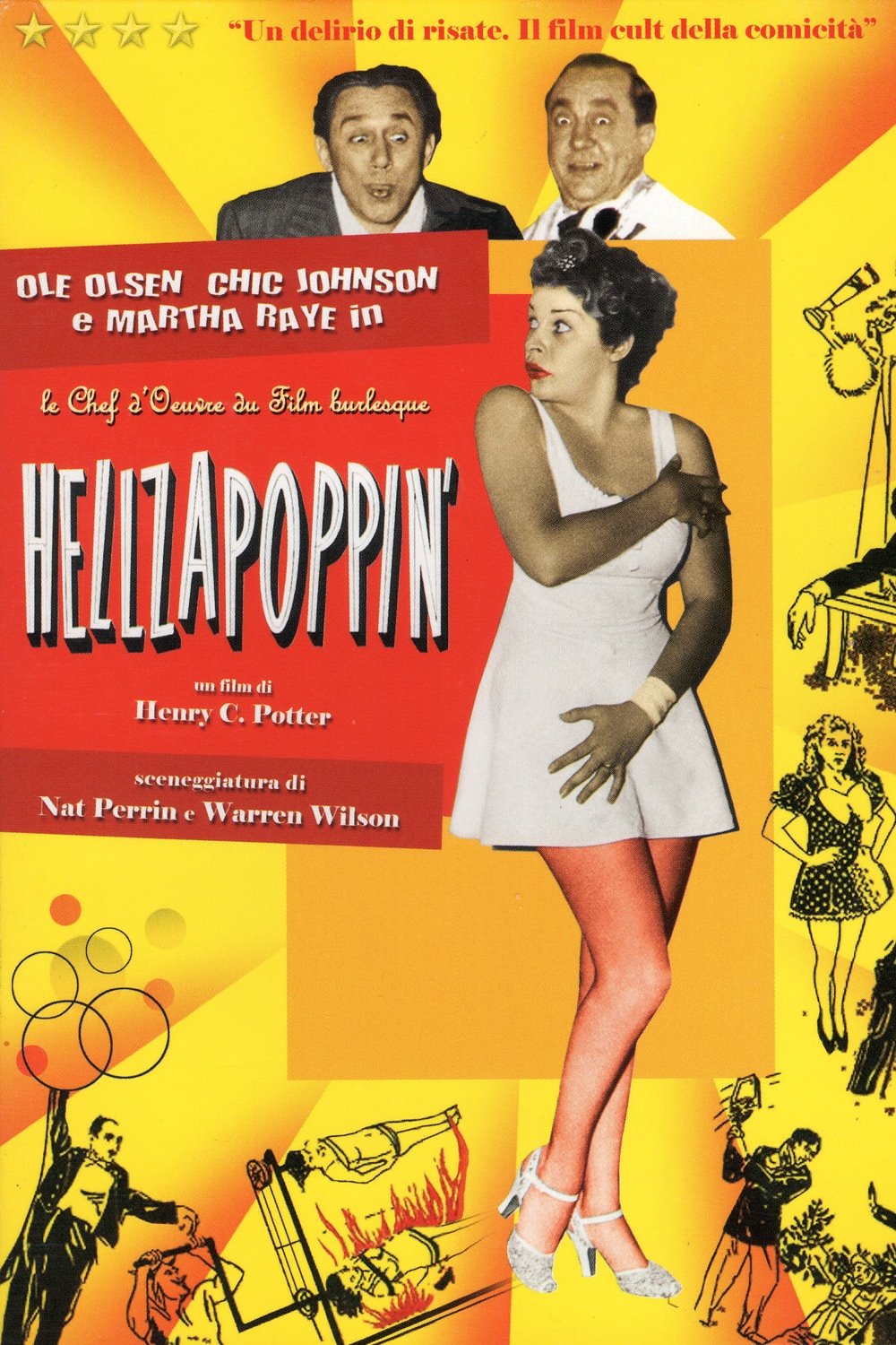 Locandina di Hellzapoppin' - Il cabaret dell'inferno