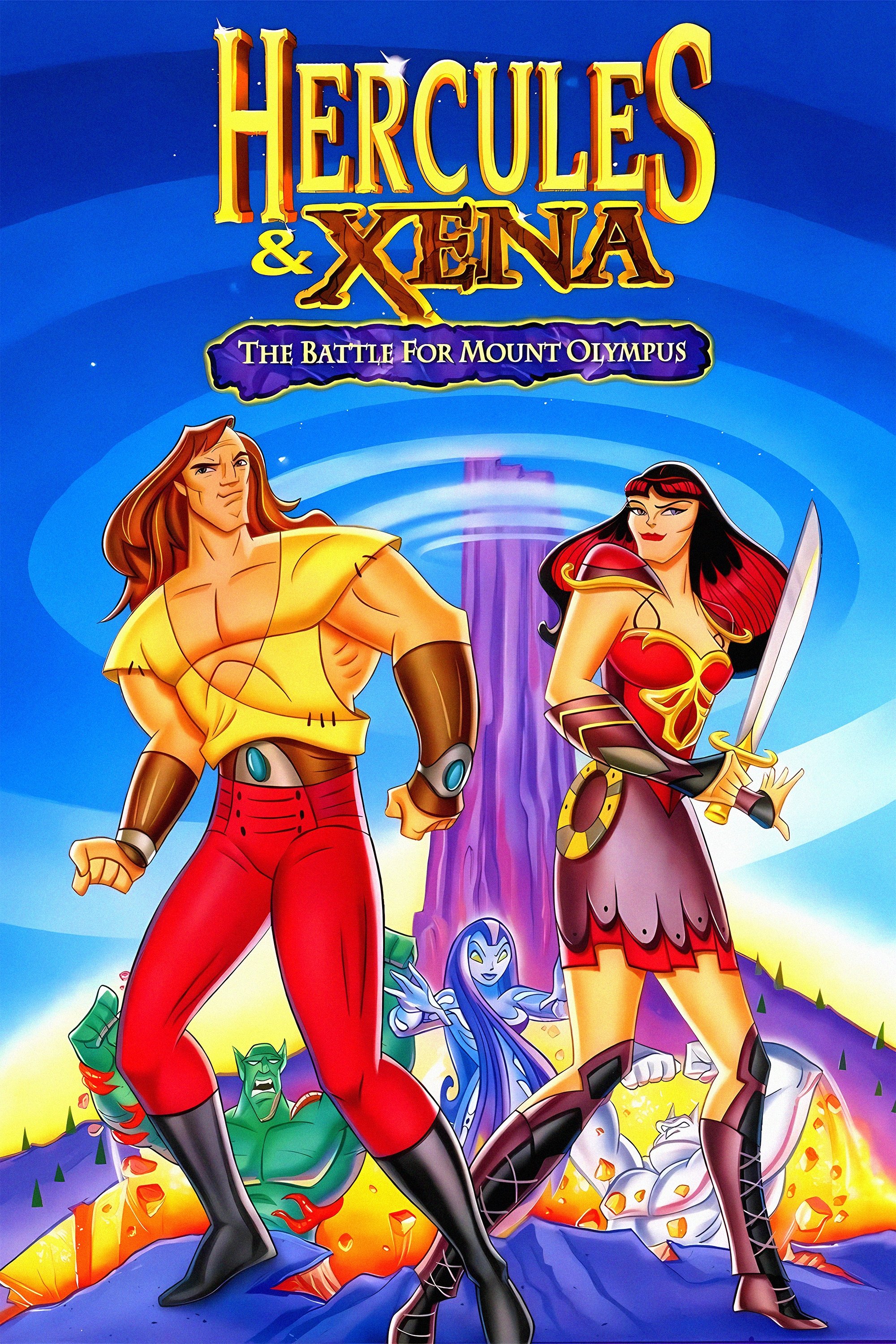 Locandina di Hercules e Xena - La battaglia del monte Olimpo