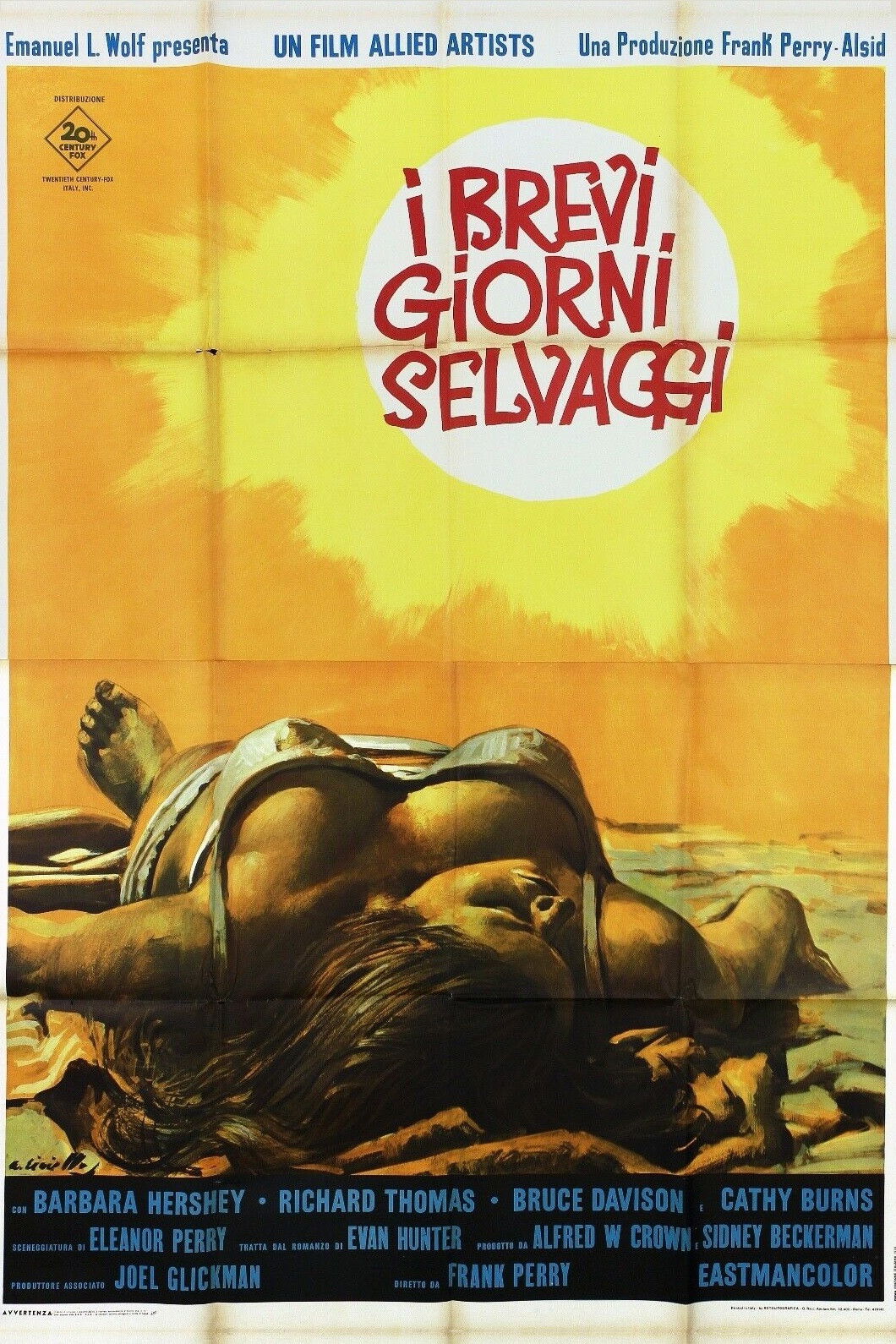 Locandina di I brevi giorni selvaggi