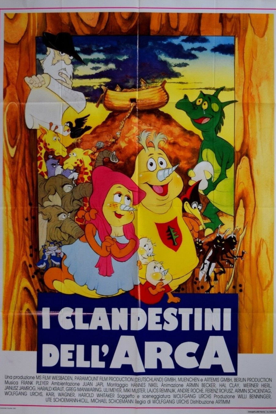 Locandina di I clandestini dell'arca