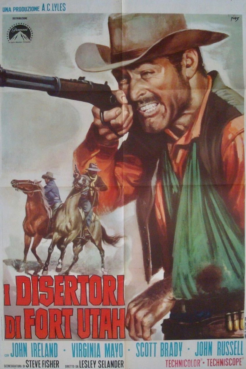 Locandina di I disertori di Fort Utah