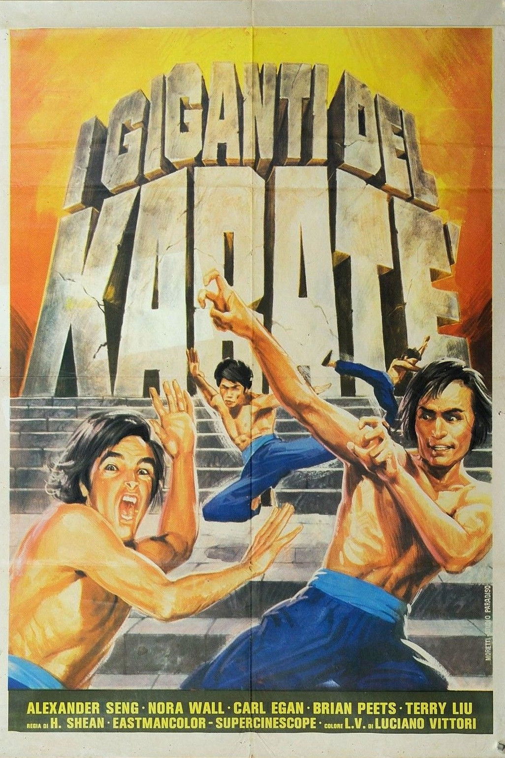 Locandina di I giganti del karaté