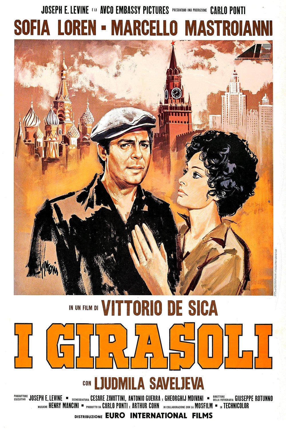 Locandina di I girasoli
