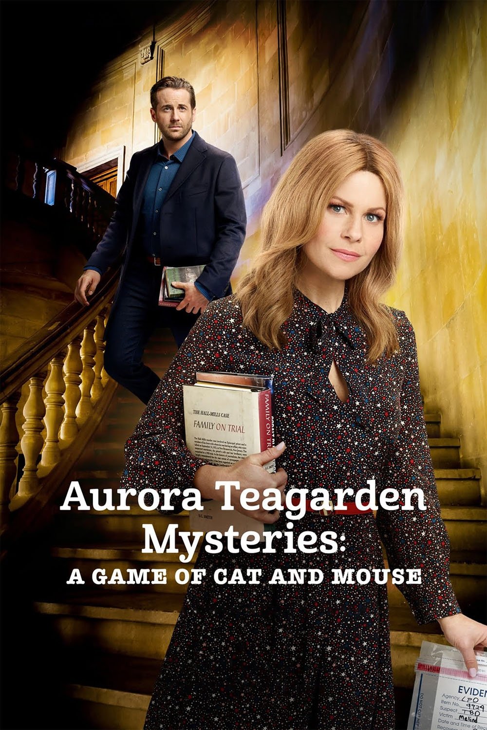 Locandina di I misteri di Aurora Teagarden - Il gioco del gatto e del topo