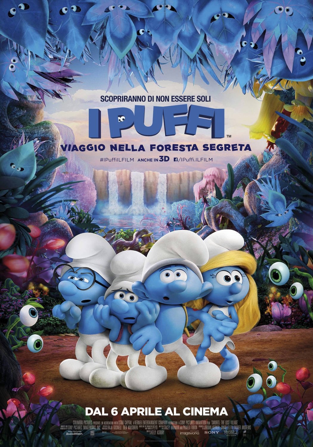 Locandina di I Puffi - Viaggio nella foresta segreta