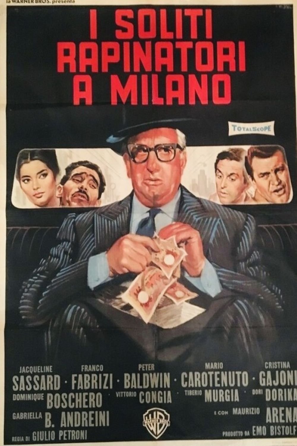 Locandina di I soliti rapinatori a Milano