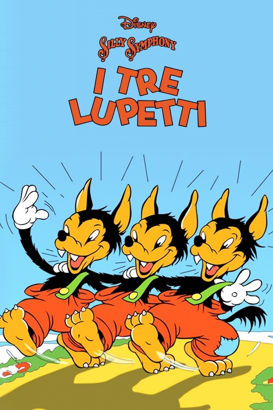 Locandina di I tre lupetti