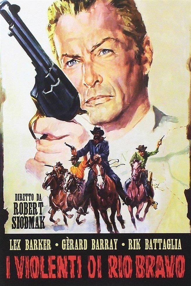 Locandina di I violenti di Rio Bravo
