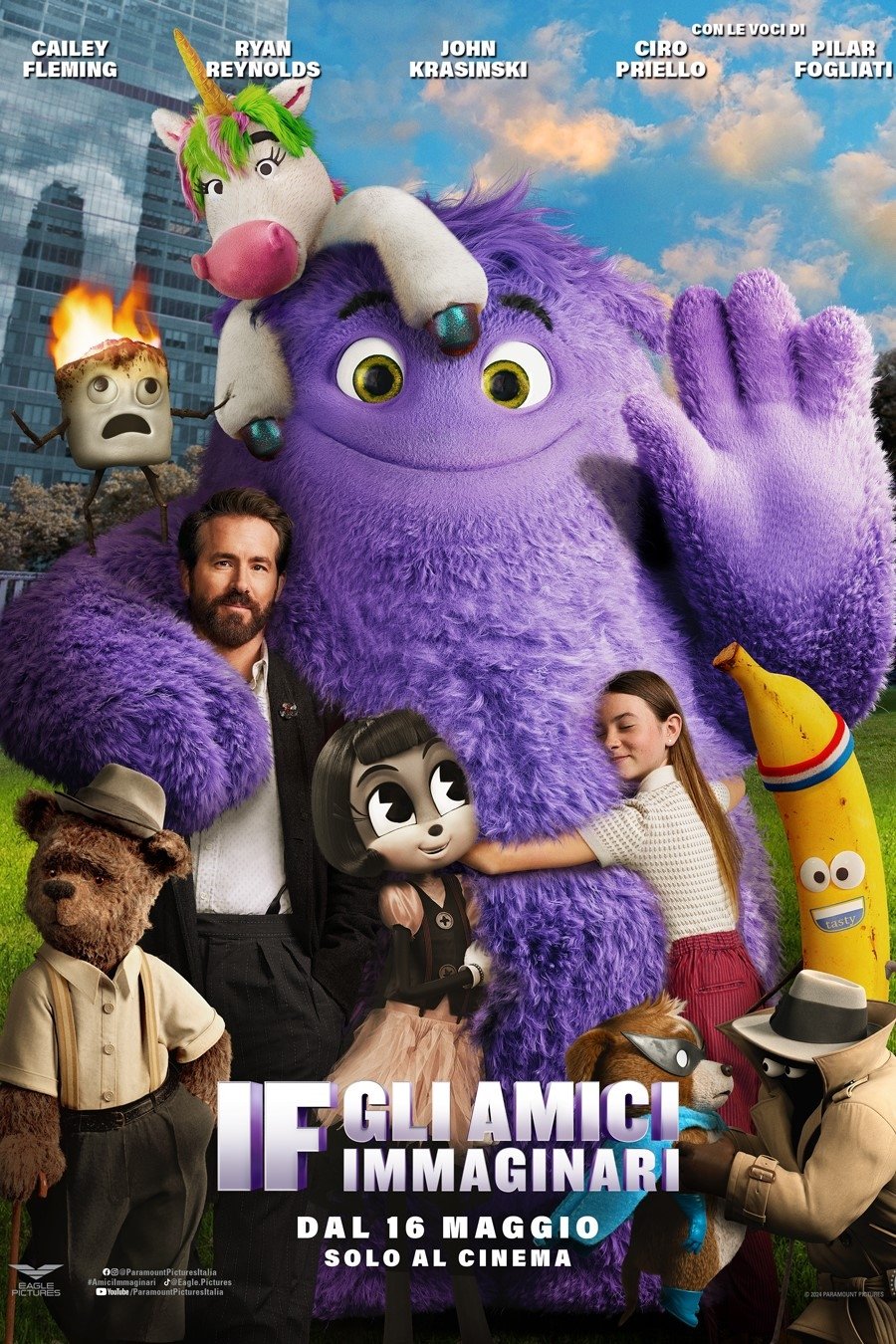Locandina di IF - Gli amici immaginari