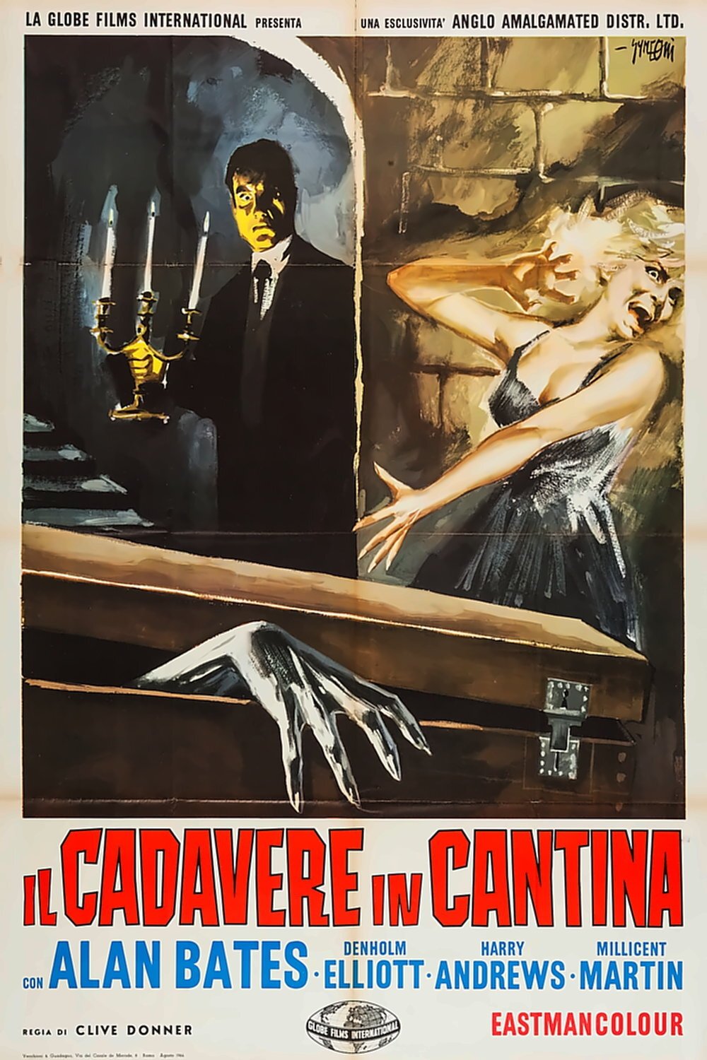 Locandina di Il cadavere in cantina