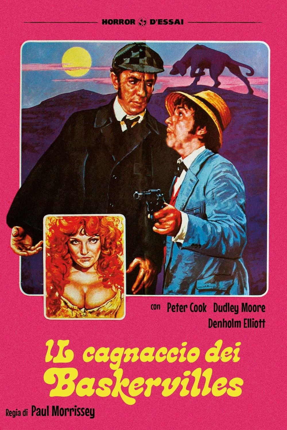Locandina di Il cagnaccio dei Baskervilles