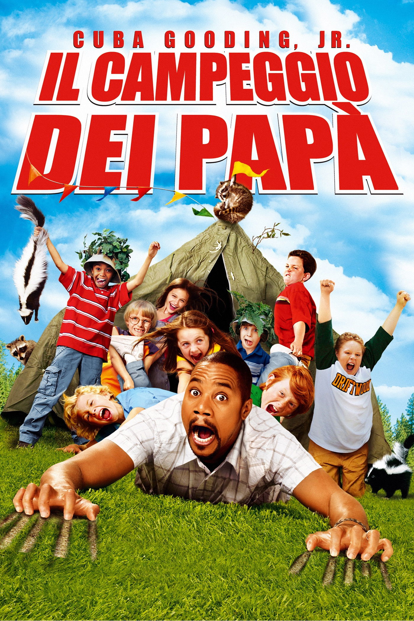 Locandina di Il campeggio dei papà