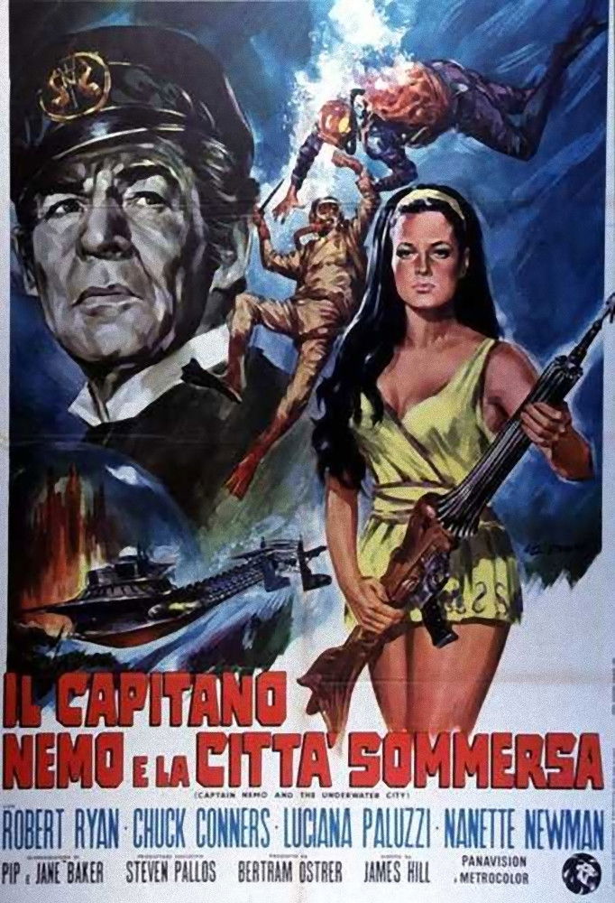 Locandina di Il capitano Nemo e la città sommersa
