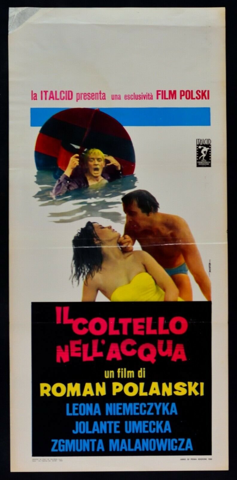 Locandina di Il coltello nell'acqua