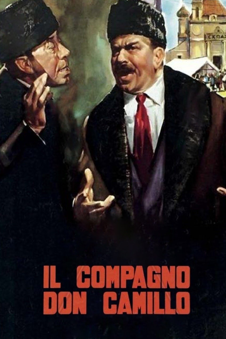 Locandina di Il compagno Don Camillo